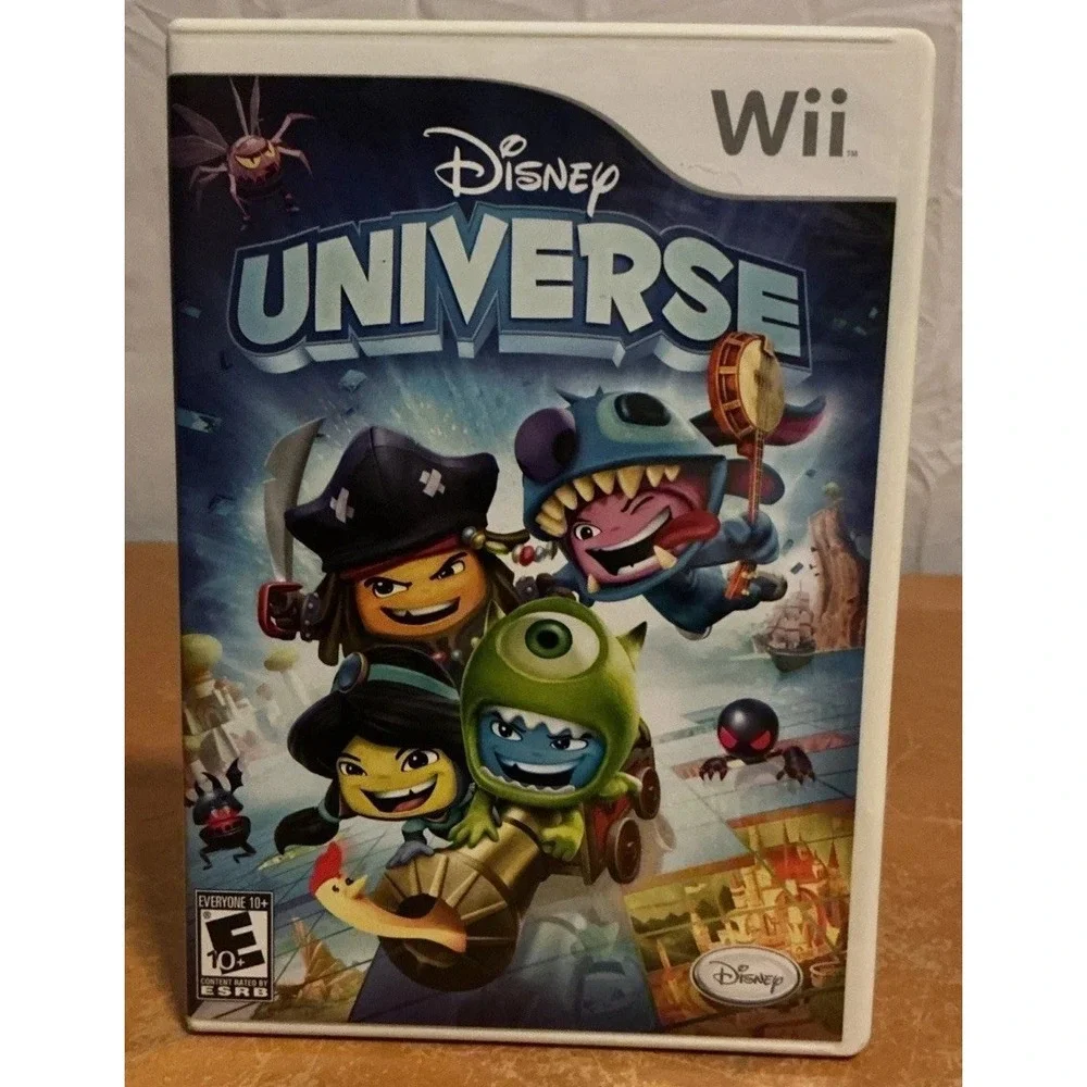 Disney Universe (Nintendo Wii, 2011) Complete W/ Manual CIB, Some Scratches